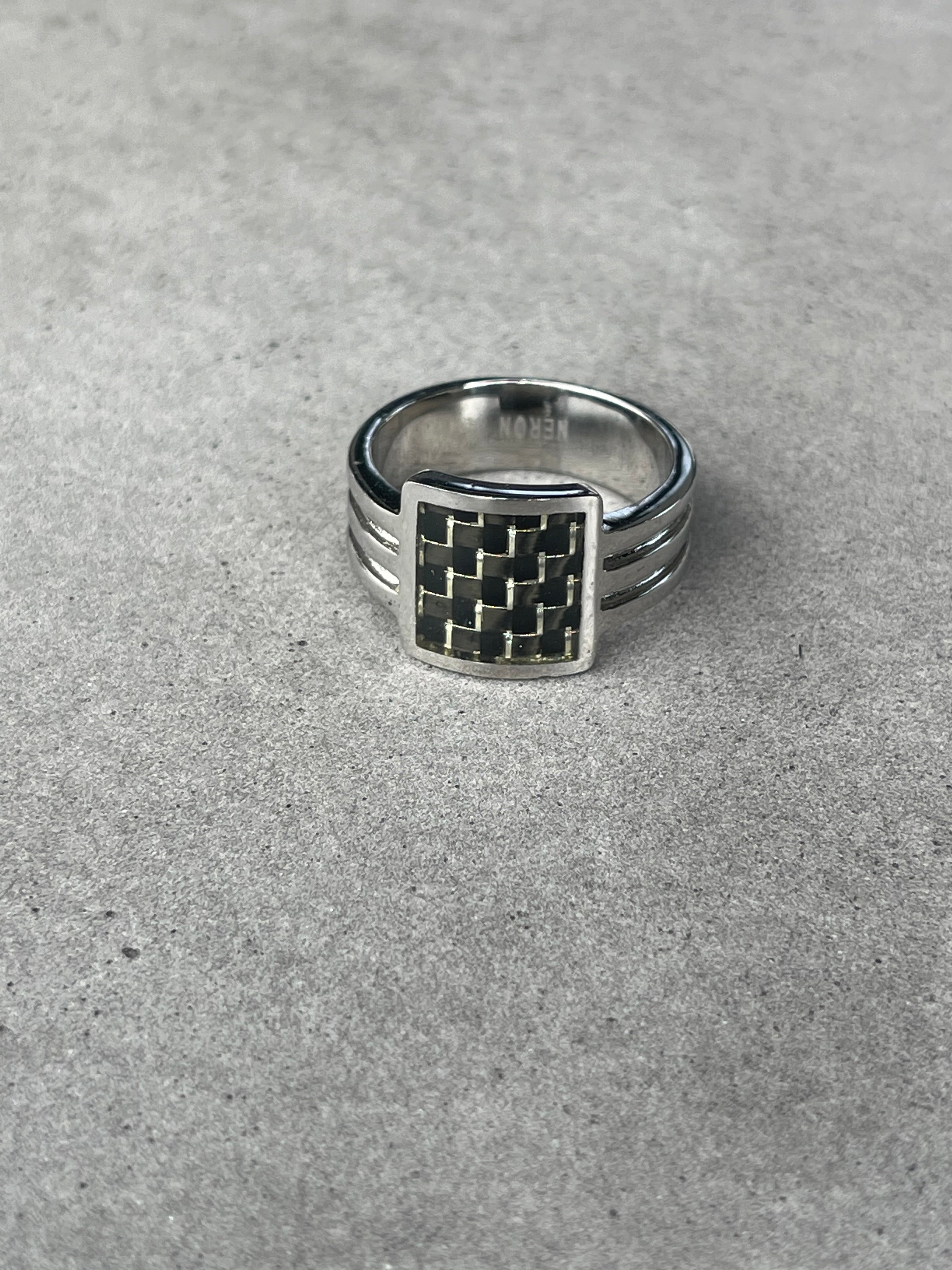 Bague Carbone Bijoux Caroline Neron